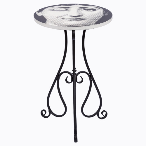 стол кофейный намек fornasetti черно-белый в Нижневартовске