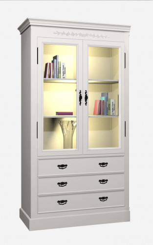 витрина встраиваемая марсель с левым уголком молочный в Нижневартовске