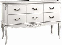 консоль 6 ящиков aletan-provence слоновая кость, эффект старения в Нижневартовске