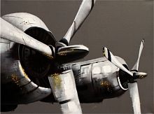 картина маслом самолет в Нижневартовске