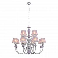 подвесная люстра st luce lilium sl175.103.12 розовая в Нижневартовске