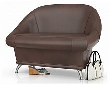 банкетка 6-5154 орион, тёмно-коричневая искусственная кожа в Нижневартовске