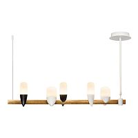 подвесная светодиодная люстра loft it whisper 1028-5wh в Нижневартовске