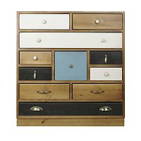 комод для белья «aquarelle birch» 10 ящиков в Нижневартовске