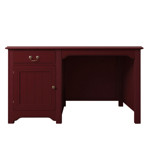 стол рабочий bordo с дверкой красный в Нижневартовске