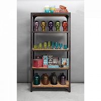 стеллаж factory коричневый 101x46x200 в Нижневартовске