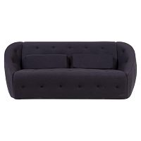 диван avec plaisir with buttom двухместный прямой серый в Нижневартовске