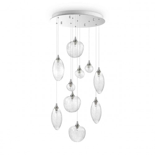 подвесная люстра ideal lux baco sp10 cromo в Нижневартовске