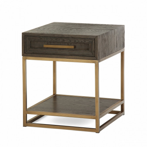 прикроватная тумбочка дизайнерская коричневая bullard в Нижневартовске