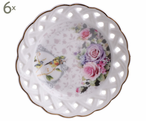 блюдце, набор 6 шт. мультиколор в Нижневартовске