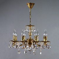 подвесная люстра ambiente benisa 2226/8 ab tear drop бронза в Нижневартовске