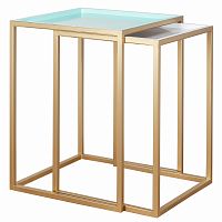 набор столиков на золотом основании в Нижневартовске