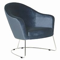 кресло nina темно-синее в Нижневартовске