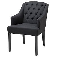 обеденный стул с подлокотниками lancaster черный от eichholtz в Нижневартовске