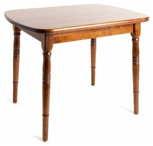 стол прямоугольный из массива дерева "комплимент" (70 х 94 см), тёмный орех, экомебель в Нижневартовске