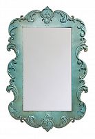 зеркало прямоугольное с резьбой бирюзовое сезария в Нижневартовске