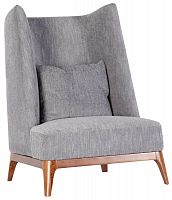 кресло bruno monsoon серое в Нижневартовске