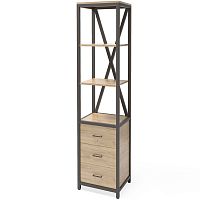 шкаф-пенал neo loft светло-коричневый rc-1 light z в Нижневартовске