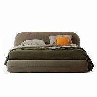 кровать двуспальная 160х200 коричневая rolling в Нижневартовске