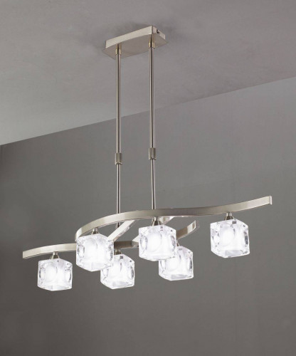 подвесная люстра mantra cuadrax 0004045 в Нижневартовске