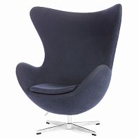 кресло egg м черное в Нижневартовске