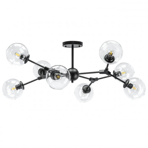 потолочная люстра lightstar beta 785087 черная в Нижневартовске