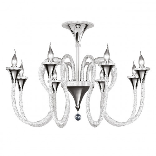 потолочная люстра osgona serpente 703084 хром в Нижневартовске