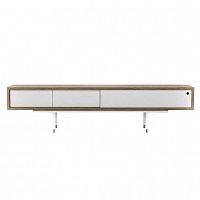 тумба под телевизор длинная белая с ящиками long new в Нижневартовске