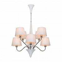 подвесная люстра arte lamp a1528lm-8wh белая в Нижневартовске