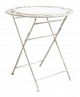 складной столик для завтрака монсо (белый антик) в Нижневартовске