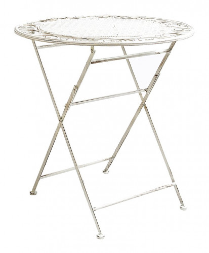 складной столик для завтрака монсо (белый антик) в Нижневартовске