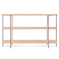 стеллаж florian copper светлый дуб в Нижневартовске