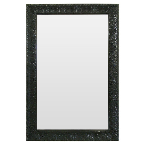 зеркало большое прямоугольное черное с резьбой earth в Нижневартовске