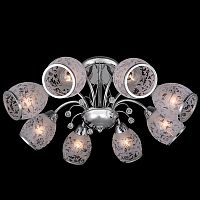 потолочная люстра eurosvet 30026/8 хром в Нижневартовске