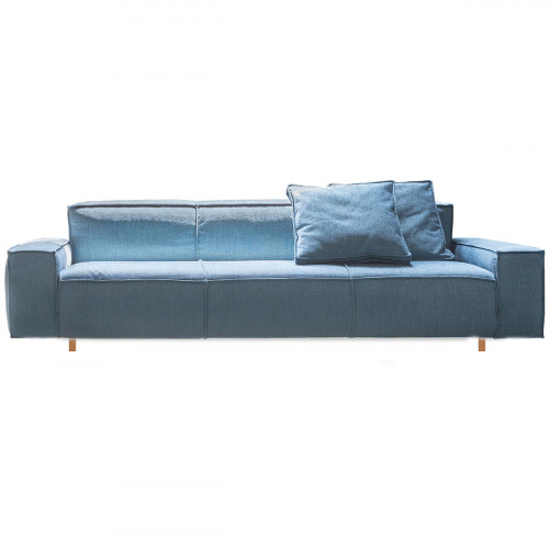 диван peanut air прямой голубой в Нижневартовске