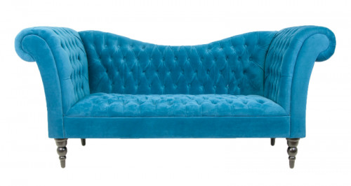 диван lina прямой голубой в Нижневартовске