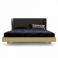 кровать двуспальная с бортиками 180x200 темно-серая rich в Нижневартовске