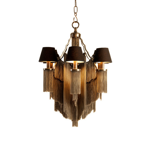 люстра 110206 от eichholtz черная/стальной в Нижневартовске