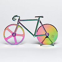 нож для пиццы из нержавеющей стали the fixie, радужный в Нижневартовске