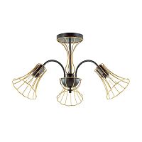 потолочная люстра lumion ingrid 3776/3c золото в Нижневартовске