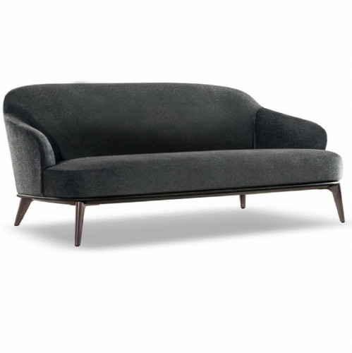 диван monika прямой темно-серый в Нижневартовске