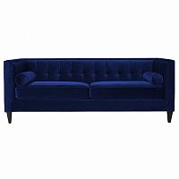 диван прямой трехместный синий jack 220 см в Нижневартовске