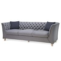 диван paul прямой серый в Нижневартовске