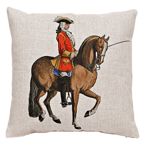 декоративная подушка «верховая езда, урок № 2» в Нижневартовске