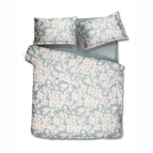 комплект постельного белья decoflux сатин евро peony crystal в Нижневартовске