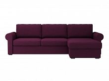 диван peterhof угловой бордовый в Нижневартовске