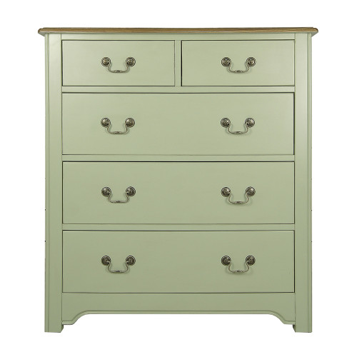 комод olivia из березы пять ящиков оливковый в Нижневартовске