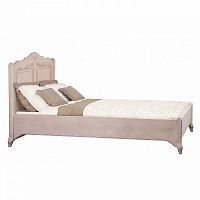 кровать полутораспальная 140х190 с низким изножьем бежевая поместье в Нижневартовске