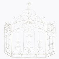 каминный экран «клермон» белый в Нижневартовске