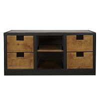 комод под tv industrial коричневый в Нижневартовске